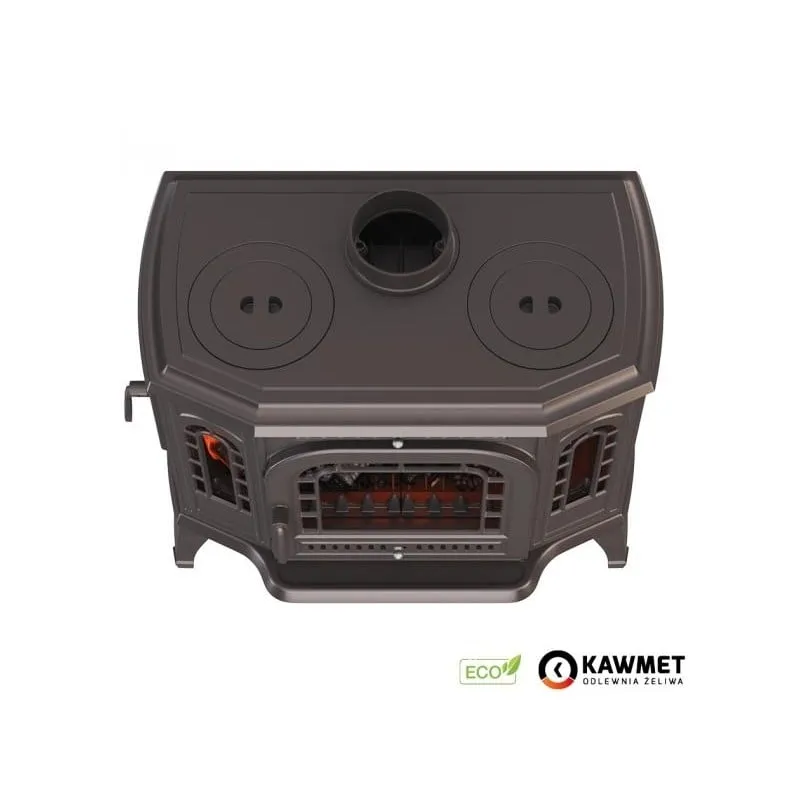 peć na drva sa pločom za kuhanje kawmet p7 lb (10,5 kw) - slika 3