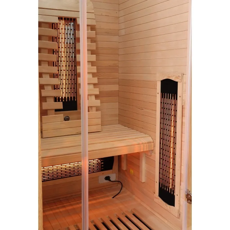 sauna infracrvena malmö 1 za 1 osobu 90x90x190 cm - slika 7