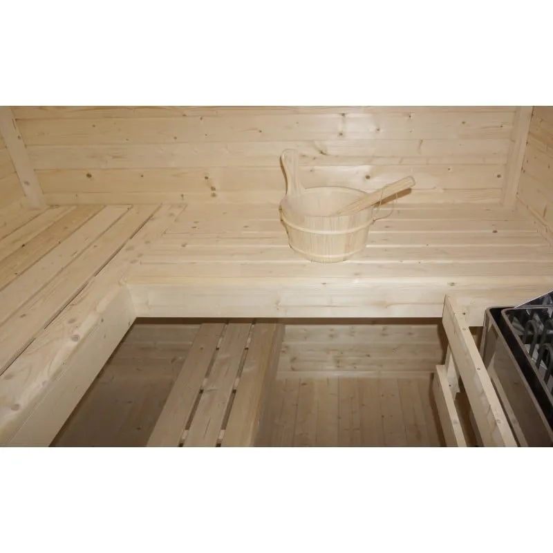 sauna vanjska rauma za 4-5 osoba 460x230x219,5 cm - slika 7