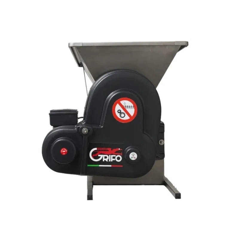 muljača za grožđe s odvajanjem peteljki grifo dmci motor 230 volt - slika 3