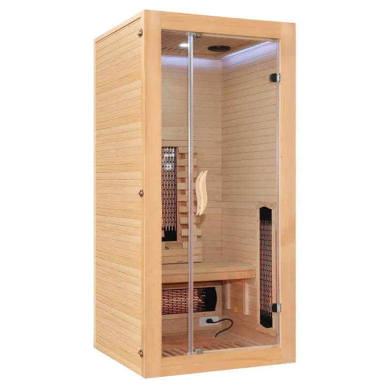 sauna infracrvena malmö 1 za 1 osobu 90x90x190 cm - slika 8