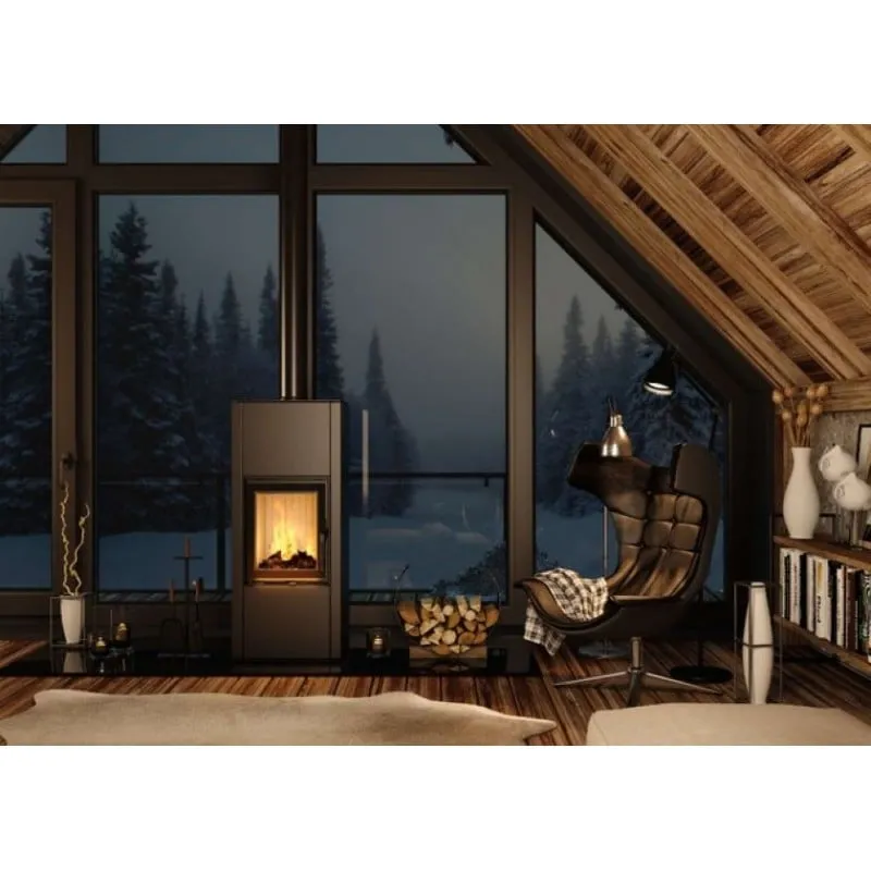 peć na drva samostojeća saven vatra xl 50x50 eco (8,4 kw) - slika 5