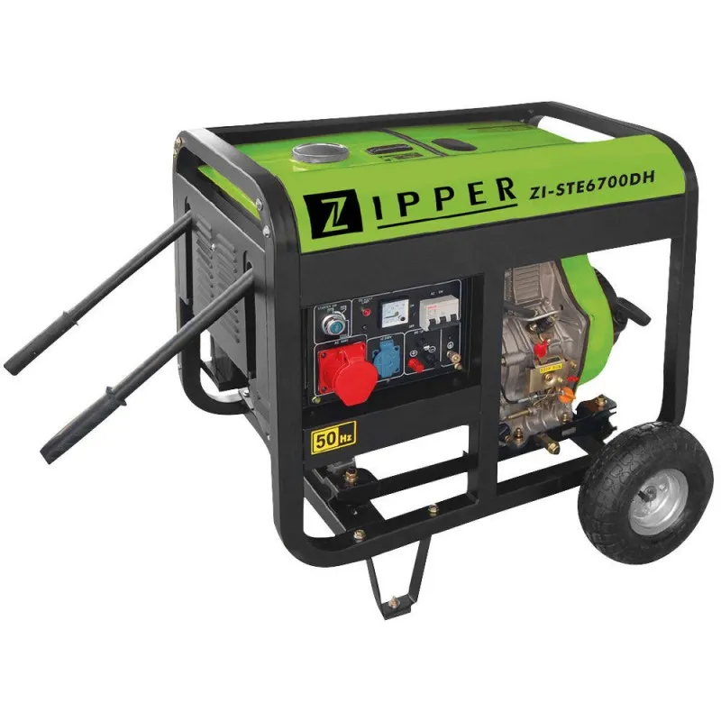 Generator dizel 6500W ZI-STE6700DH Zipper Maschinen - Mihovljan, Čakovec