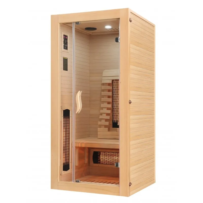 sauna infracrvena malmö 1 za 1 osobu 90x90x190 cm - slika 2