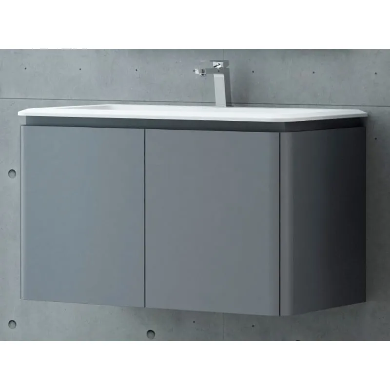 kupaonski set "gama 90" antracit - slika 3
