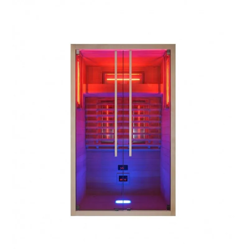 sauna infracrvena ruby 2 za 2 osobe 120x100x195 cm - slika 3