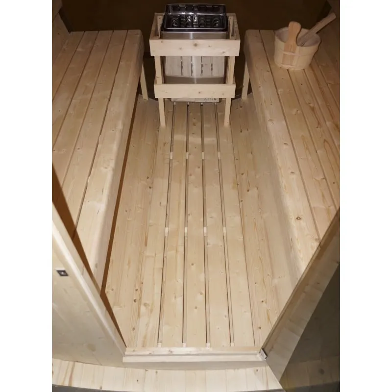 sauna vanjska nyborg l v sodu za 6 osobe 194,2x244,9x194,9 cm - slika 9