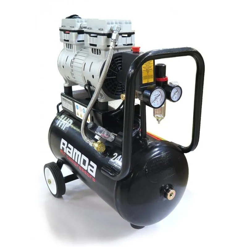 ramda kompresor tihi bezuljni 24l, 0,75kw, 8bar, 60l/min - slika 3