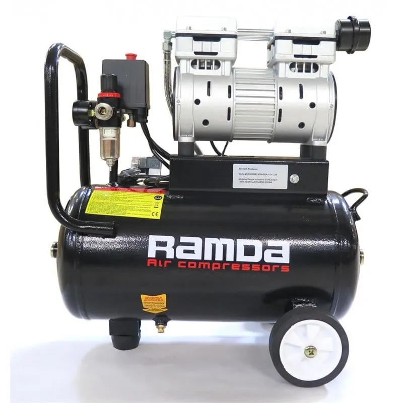 ramda kompresor tihi bezuljni 24l, 0,75kw, 8bar, 60l/min - slika 4