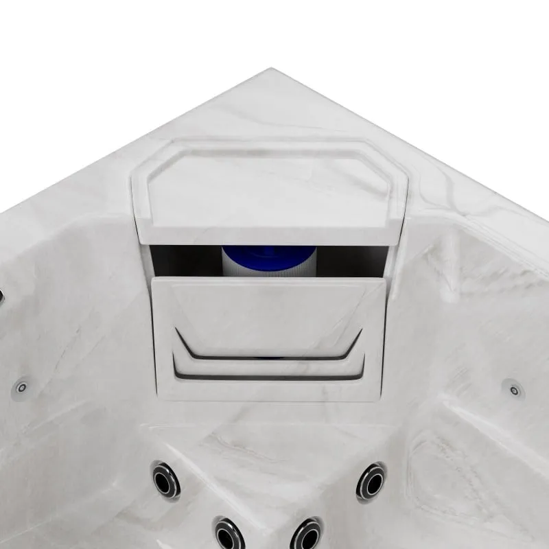 bazen hidromasažni - jacuzzi rovinj 210x210x90 cm - slika 9