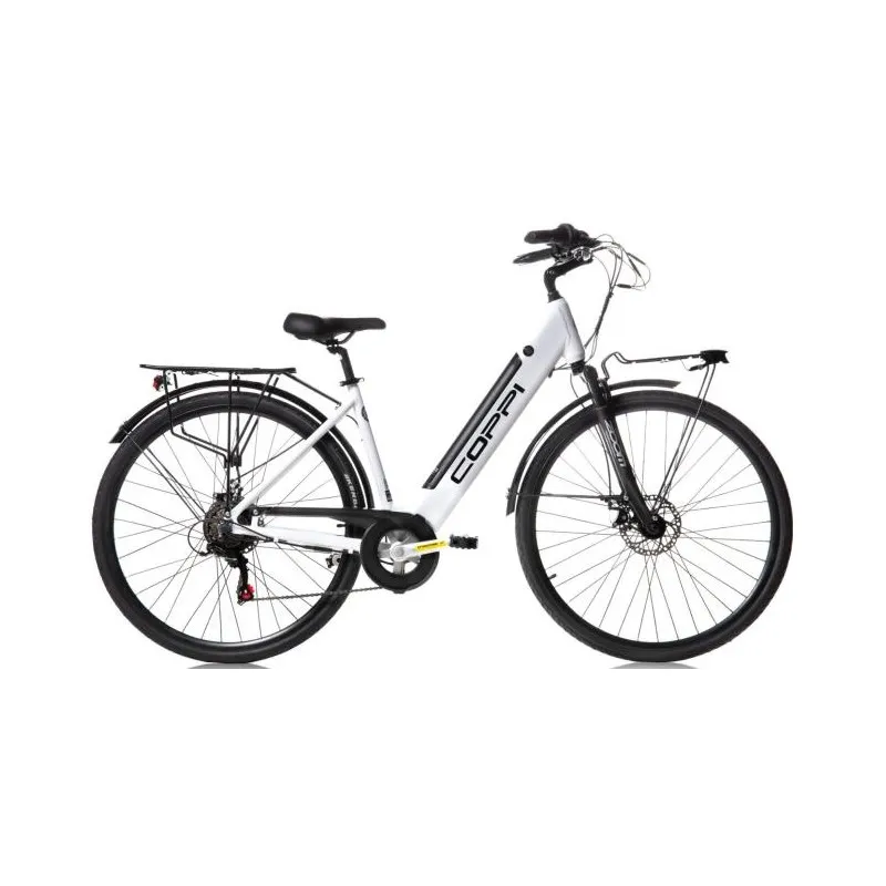 BICIKL COPPI-RAMBLA 28"ELEKTRIČNI,V-BRAKE,7/BR/SHIMANO,36V/250W/13Ah/468WhV/18",BIJELI - Mihovljan, Čakovec