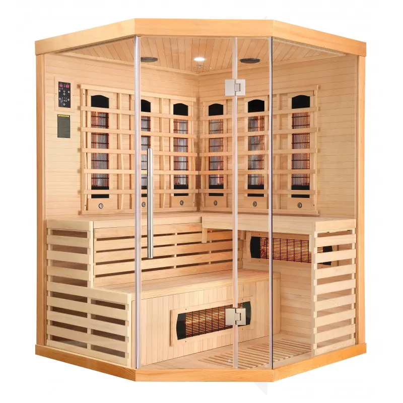 Sauna DELUXE infracrvena za 3-4 osobe 150x150x200 cm - Mihovljan, Čakovec