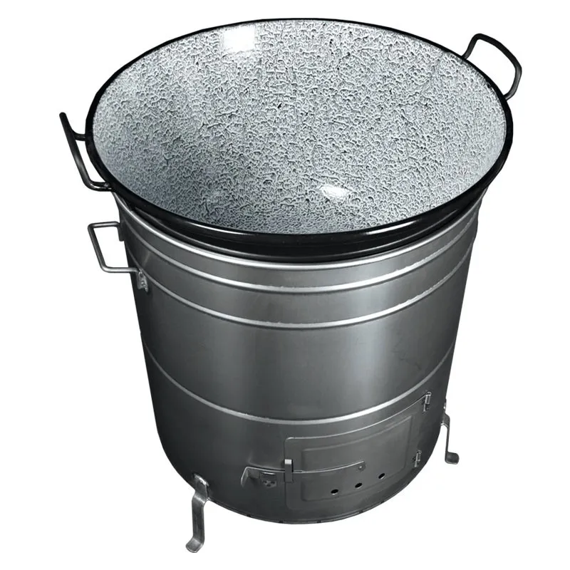 Kotlenka s kotlom emajl 60L duboki - 000671 - Mihovljan, Čakovec