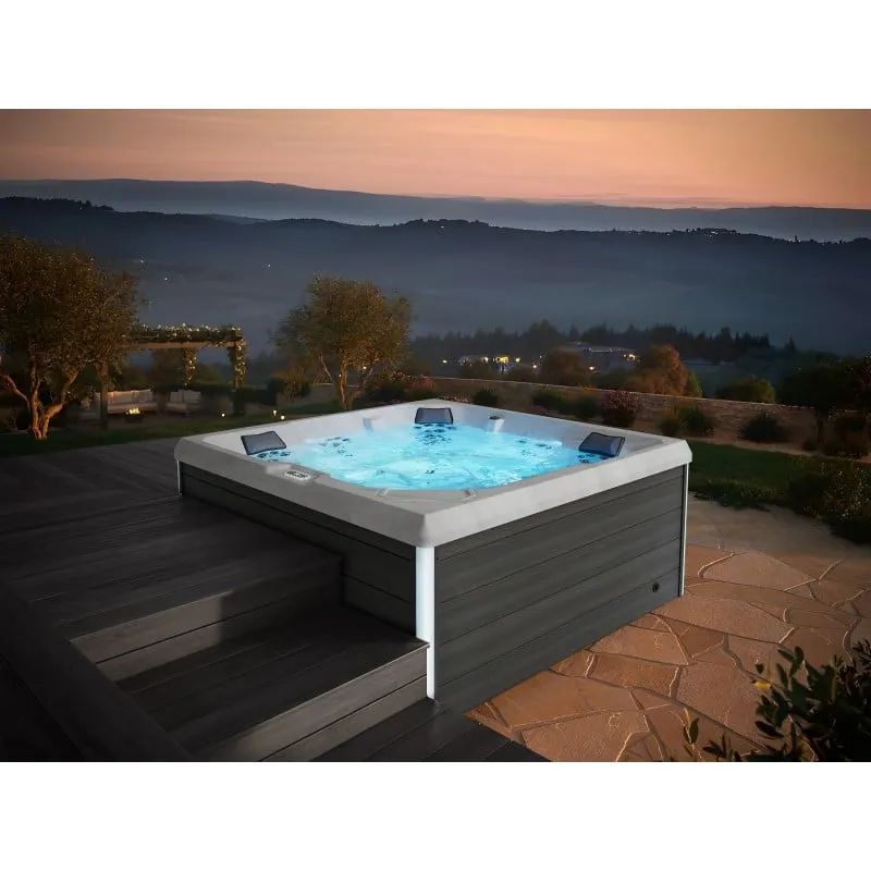 bazen hidromasažni - jacuzzi rovinj 210x210x90 cm - slika 24