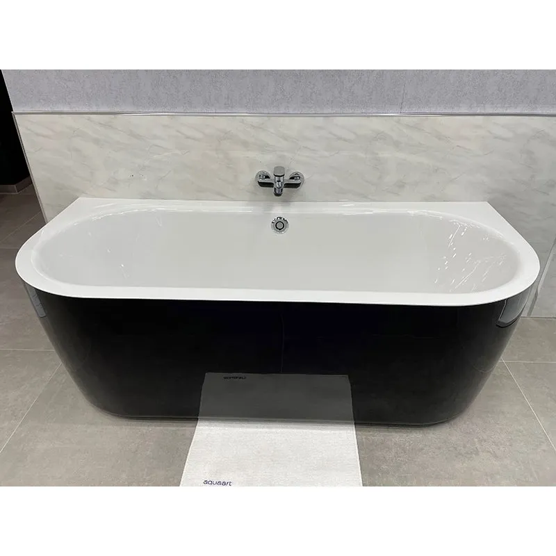 Essence zidna samostojeća kupaonska kada crna 185x80x62 - Mihovljan, Čakovec