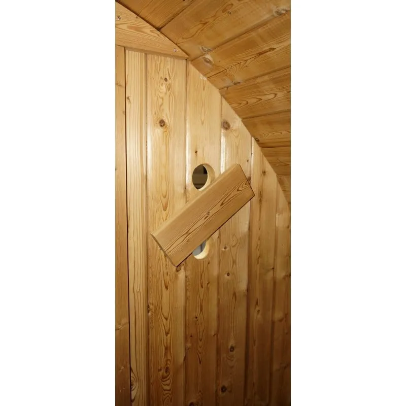 sauna u obliku bačve tromsö xl za 6 osoba 189 x 220 x 191,5 cm - slika 9