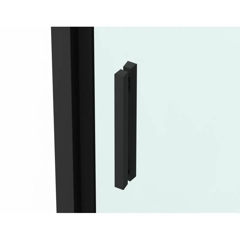 pravokutna tuš kabina 90 x 200 cm, crna - 6mm esg easy-clean - slika 4