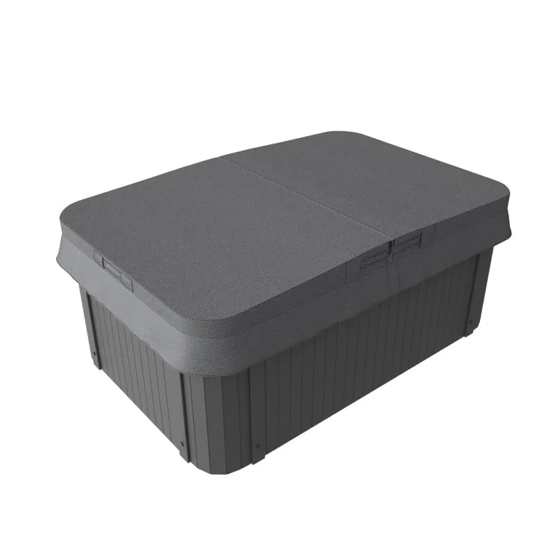 bazen hidromasažni- jacuzzi vanjski split - bijeli mramor 175x115x70 cm - slika 11