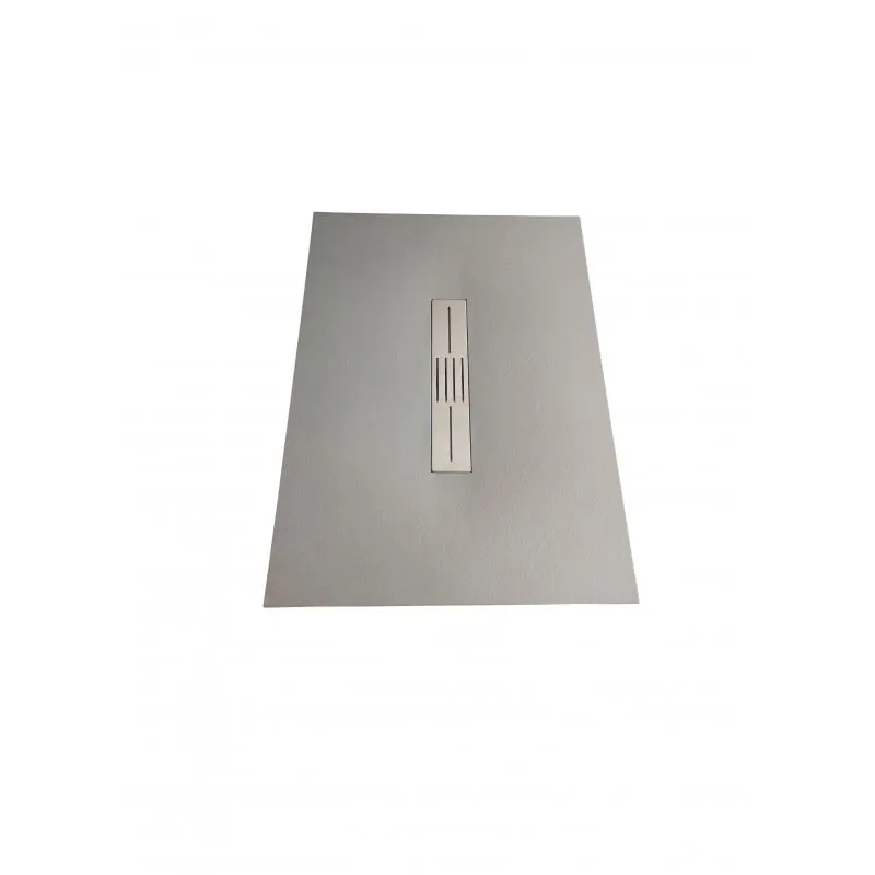 tuš kada za tuširanje smc 170x80 cm imitacija bijelog kamena - slika 2