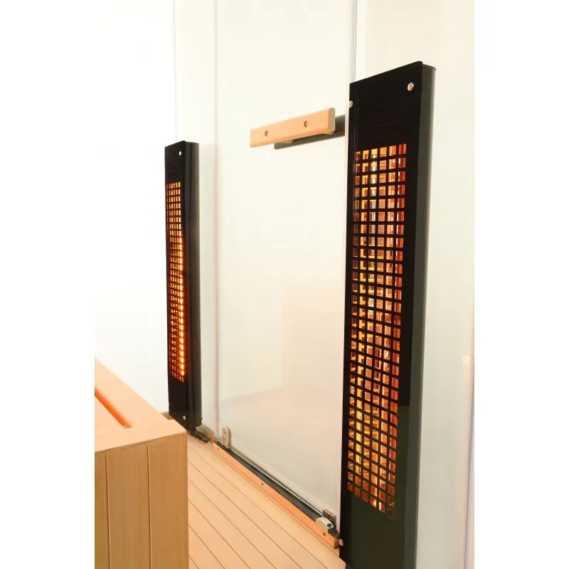 sauna billund 2 nova infracrvena za 2 osobe 125x100x190 cm (komplet za montažu) - slika 6