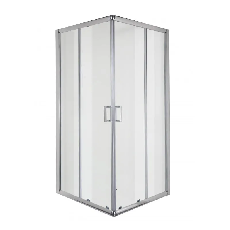 tuš kabina pravokutna kvd 80 serija bq 80x80x190 cm, krom s easy clean premazom - slika 3