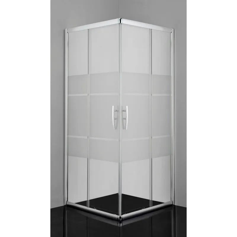 Klizna kutna vrata za tuš PRO-LINE, krom 78,5-80x200 - Mihovljan, Čakovec