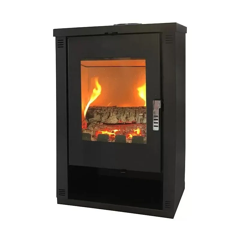 kamin na drva prity verso lheia crni - slika 2
