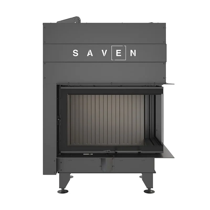 kamin ugradbeni g/saven energy up 75x50x47r (15,1 kw) - crni šamot - slika 6