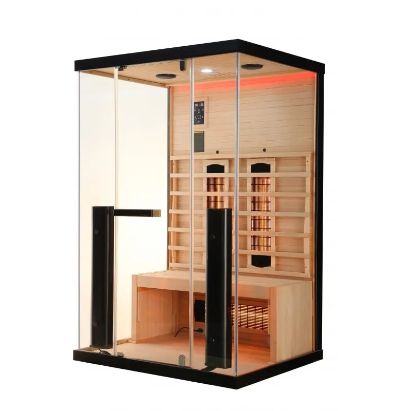 sauna billund 2 nova infracrvena za 2 osobe 125x100x190 cm (komplet za montažu) - slika 12
