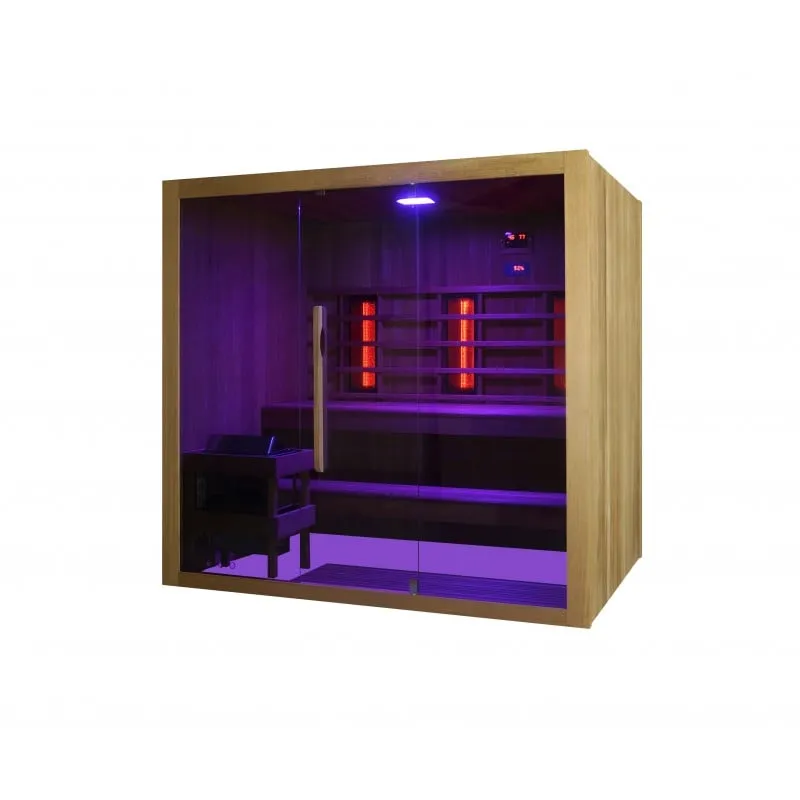 sauna kotka+ infracrvena kabina za 4-5 osoba 200x150x190 cm - slika 6