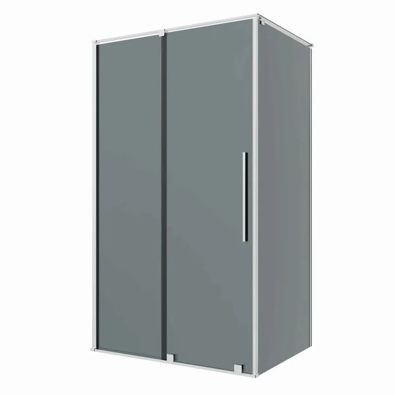 tk telde chrome pravokutna tuš kabina 80x120x195cm - slika 2