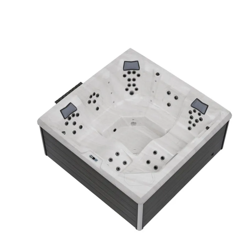 bazen hidromasažni - jacuzzi rovinj 210x210x90 cm - slika 5