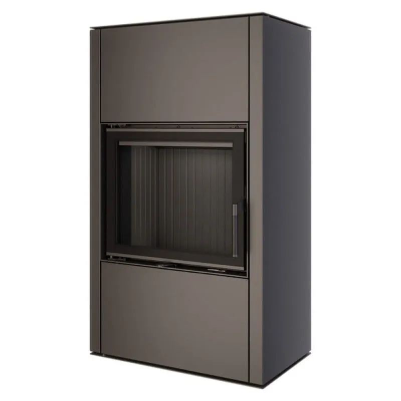 peć na drva samostojeća saven vatra xxl 60x50 black eco (10,2 kw) - slika 4