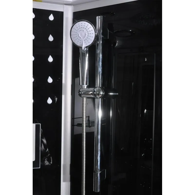 tuš kabina scala 90x90x215cm quick-line - slika 6