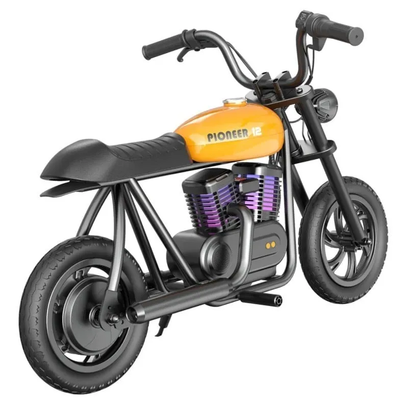 hyper gogo pioneer 12 plus električni motocikl za djecu - narančasti - slika 3