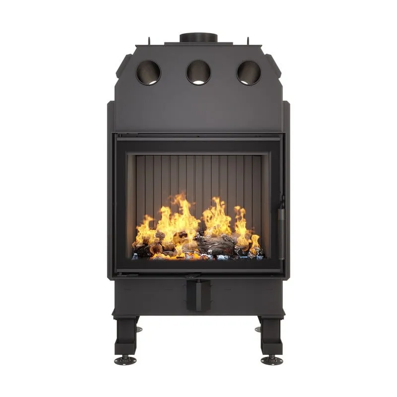 kamin ugradbeni saven energy 60x50 (14,5 kw) eco - crni šamot - slika 1
