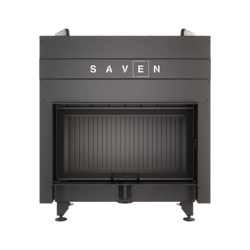 kamin ugradbeni g/saven energy up 90x50 (19,0 kw) eco - crni šamot - slika 4