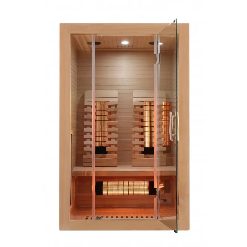 sauna infracrvena kabina malmö 2 za 2 osobe 120x105x190 cm - slika 5