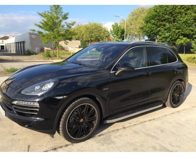 bočne stepenice- pragovi za porsche cayenne- s certifikatom-top izgled - slika 2