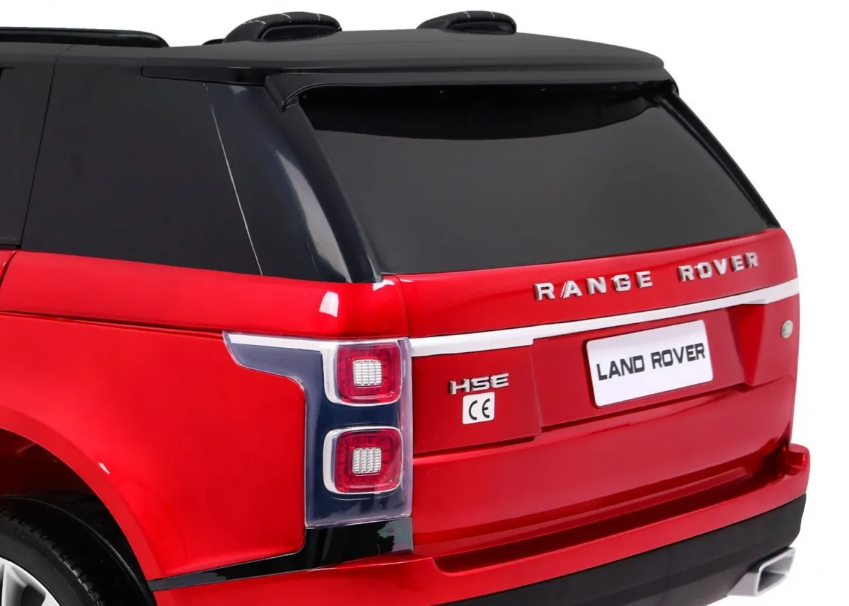 licencirani auto na akumulator range rover hse 4x4 - dvosjed - crveni - slika 5