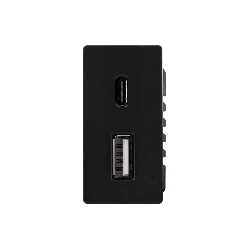 1/2 usb utičnica 20w super brza usb a+c modul - slika 2