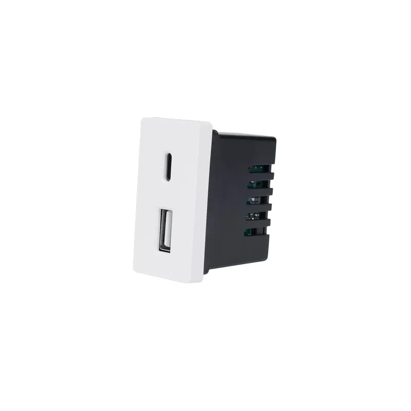 1/2 usb utičnica 20w super brza usb a+c modul - slika 4