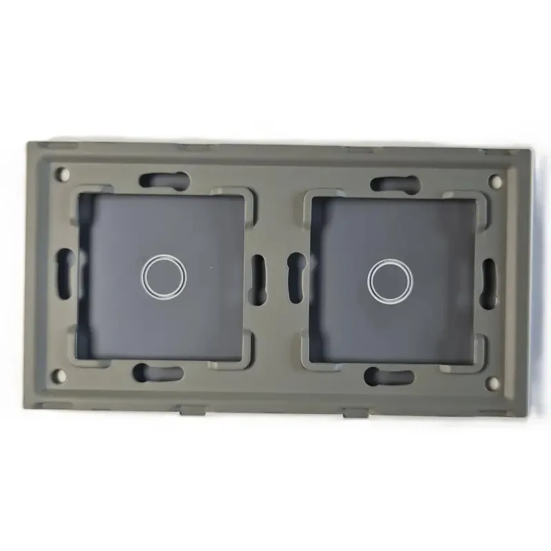1tipka & 1tipka dupli stakleni panel 4.0mm s 1.2mm metalnim držačem - slika 2