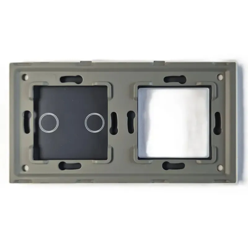 2tipke & 1okvir kombinacija dupli stakleni panel 4.0mm s 1.2mm - slika 2