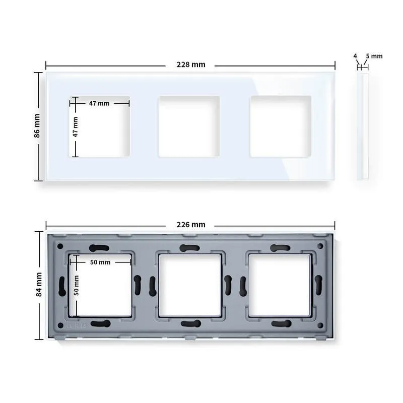 trostruki stakleni okvir s 1.2mm metalnim držačem - slika 7
