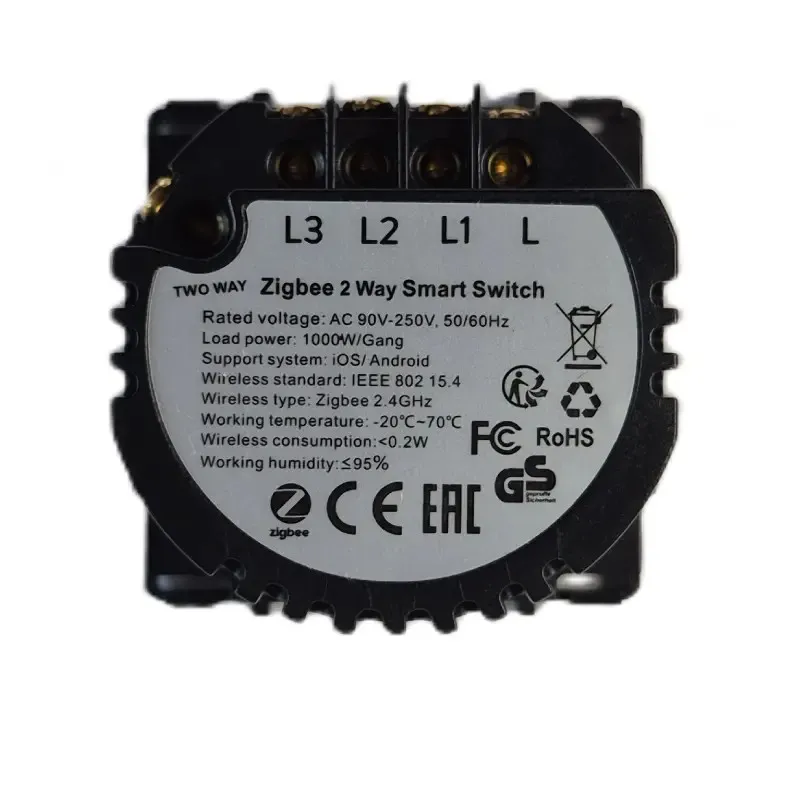 zigbee pametni tropolni prekidač izmjenični,bez nule 800w/gang - slika 3