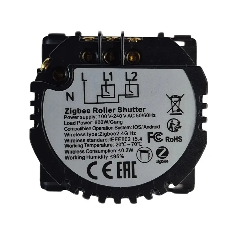 zigbee pametni prekidač za dizanje i spuštanje rolete - slika 3