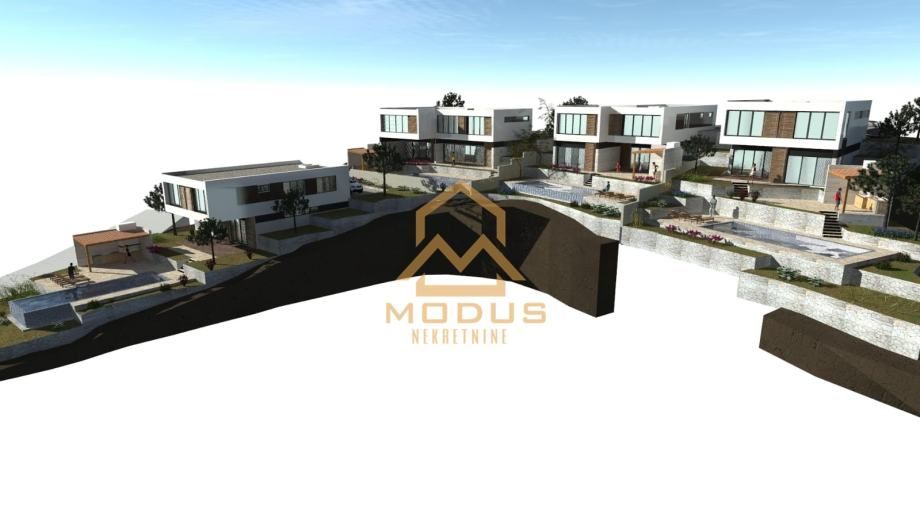 marina, 2494 m2 - projekt za 4 ville - slika 4