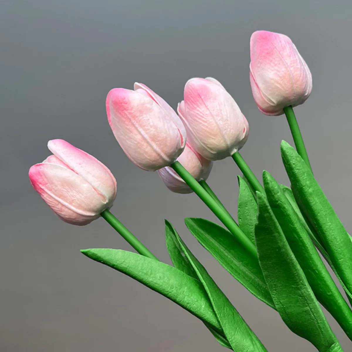 (5kom) umjetni buket - tulipani - slika 9