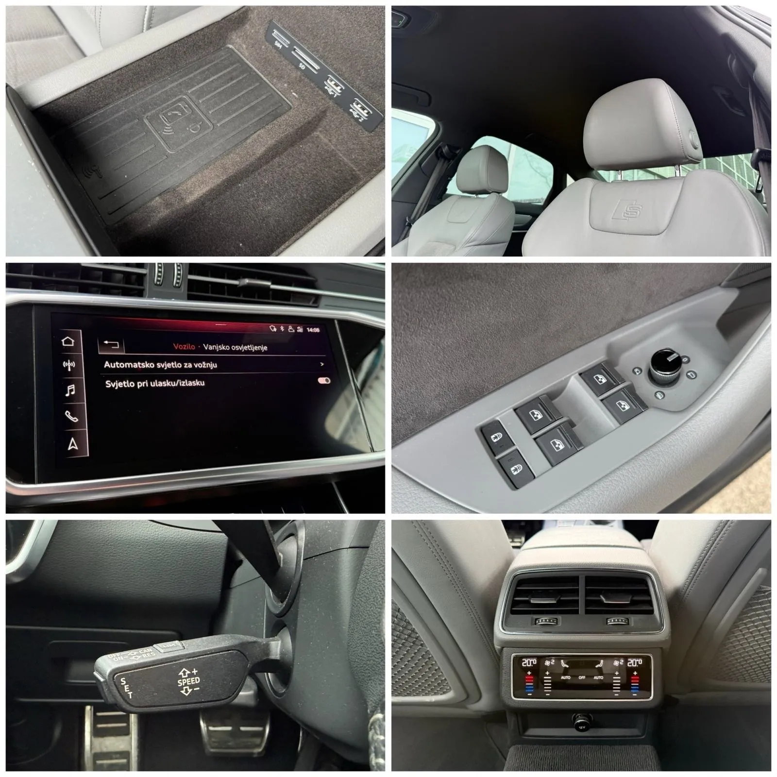audi a6 40 tdi s-tronic s-line °virtual°alcantara°matrix°kamera°alu 20 - slika 18